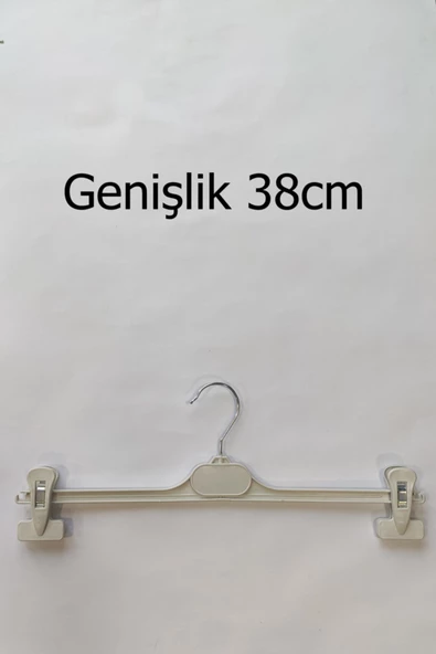 Podyum Stil Mandallı Pantolon Etek Askısı 20 Adet