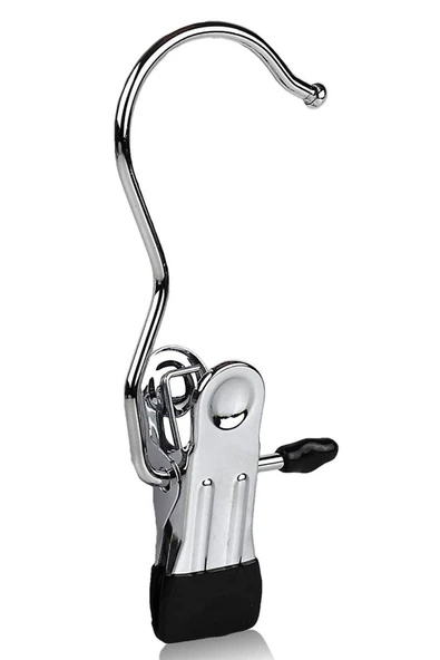 20 Adet Metal Krom Kaplama Eşarp Askısı Şal Askısı Çok Amaçlı Askısı - Resim 2