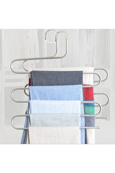 AK Pantolon Kravat Şal Eşarp Askısı - 1 Adet - Resim 3