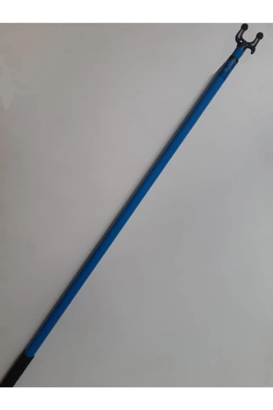 sosto Askı Sopası Mavi, Mağaza Tekstil Sopası, Kıyafet Indirme Sopası Teleskopik (KAPALI 1 MT AÇIK 2MT) - Resim 2