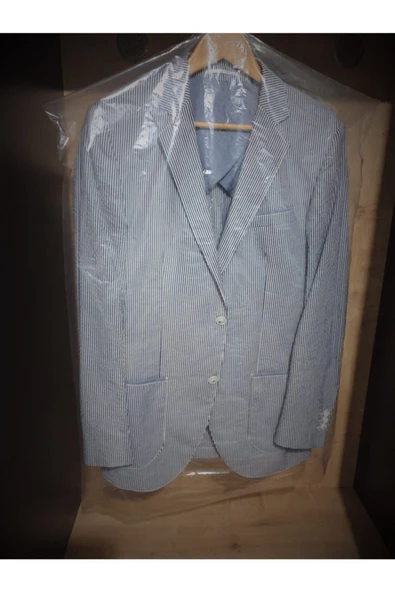YİĞİT TİCARET Askılı Takım Elbise,ceket,kazak,tshirt Naylon Poşeti - Kıyafet Koruma Kılıfı - 60x90- 15 Adet - 2