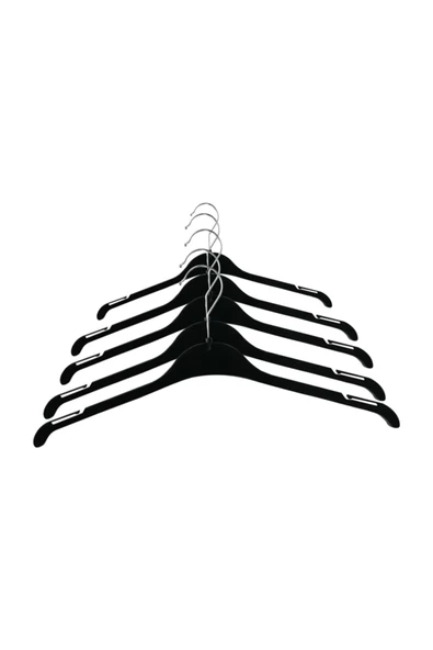 Lilabebe Siyah Pantalon Askısı 10 Lu - 2