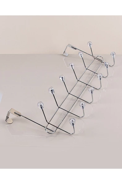 Askıcı Kapı Arkası Metal Askı Kristal Boncuklu 2 Adet Amerikan Kapı Arkası