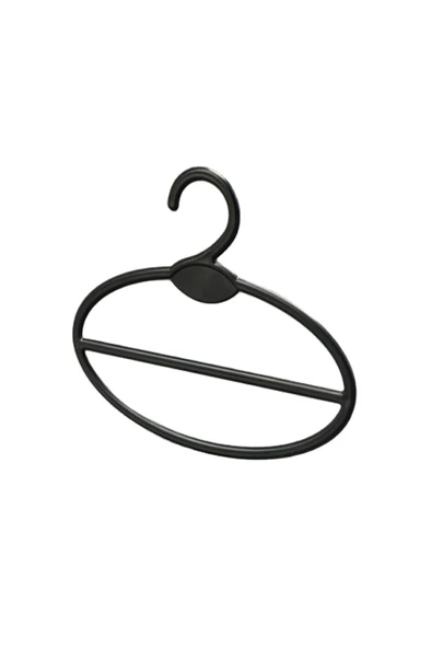 Askıcı Şal Askısı Eşarp Askısı 50 Adet Siyah - 2