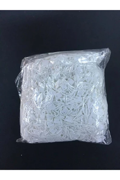 Askıcı Kilitli Beyaz Etiket İpi 1000 Adet (1 Paket) - 2