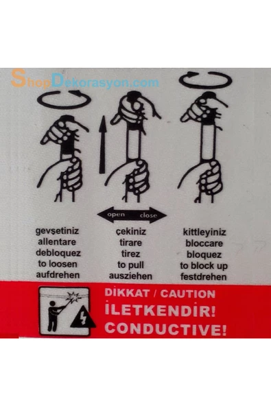 Askıcı 2 Mt Askı Sopası - Pazarcı Sopası - Elbise Sopası - 3