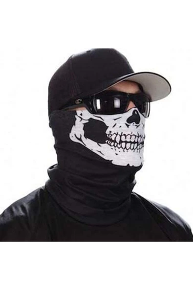 Askıcı Çok Amaçlı Kuru Kafa Bandana - 2