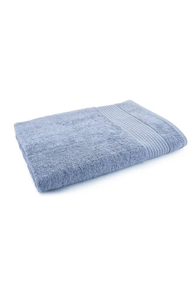 Askıcı Mavi Banyo Havlusu | 70x140 Boyutlarında %100 Pamuk Havlu 5 Adet - 4