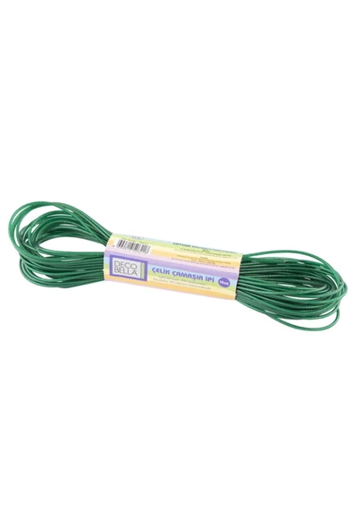 Çelik Çamaşır Ipi 10 Metre Çelik Çamaşır Ipi Sağlam Dayanıklı - 2