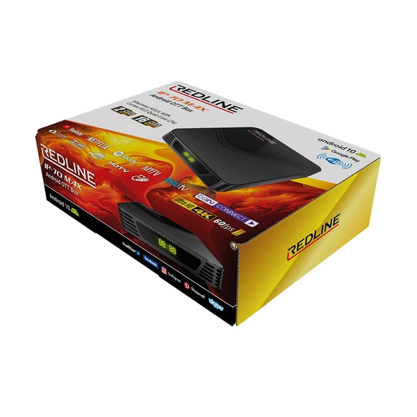 Redline Ip-70 Max Android 10 TV Box 2GB/16GB - 8