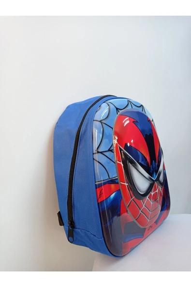 MUMETASpiderman 5d Kabartmalı Anaokulu Kreş Ve Günlük Kullanım Çantası Örümcek Adam Sırt Çantası - 2