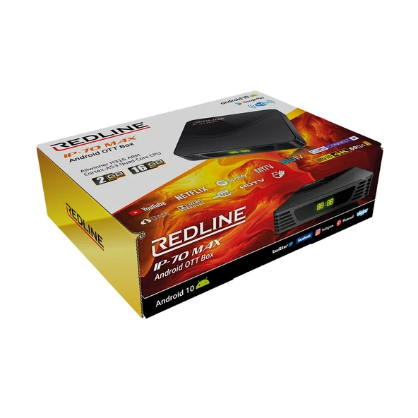 Redline Ip-70 Max Android 10 TV Box 2GB/16GB - 7