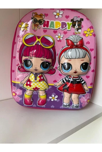 Seba Milon Collection Lol Bebek 5d Kabartmalı Anaokulu Sırt Çantası - 4