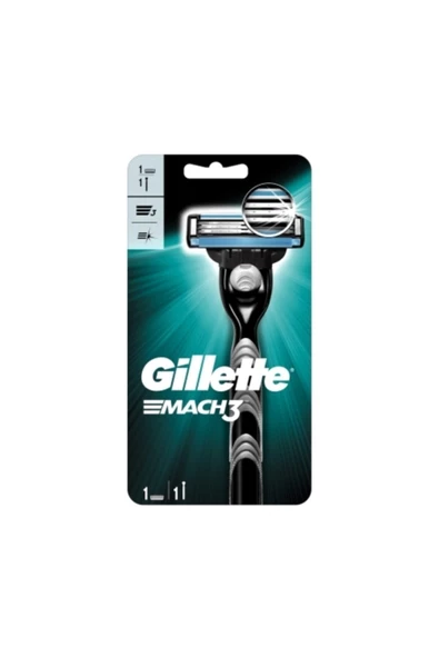 Gillette Mach 3 Traş Makinası 1 Up