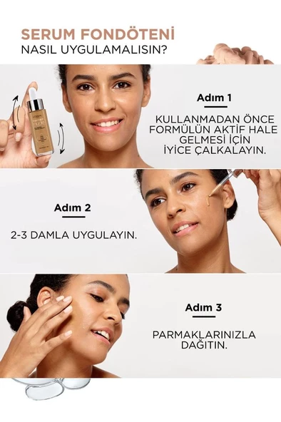 Loréal Paris True Match Nude Fondöten Serum 3-4 Light Medium - 8