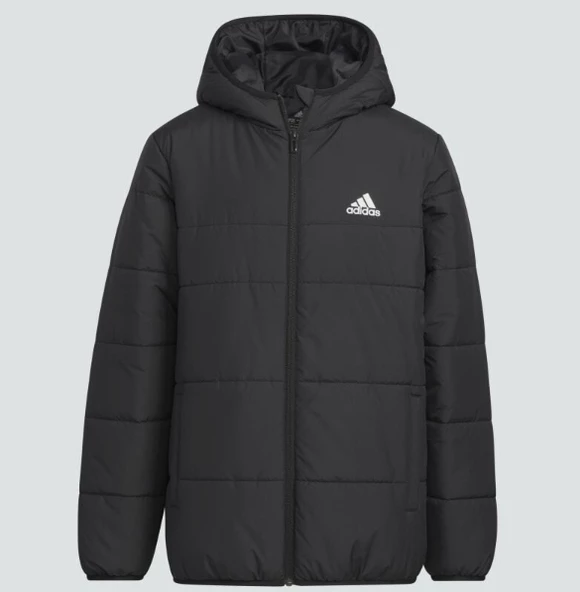 adidas Unisex Ceket  JK Pad Jkt Çocuk Mont IL6073 - Resim 5