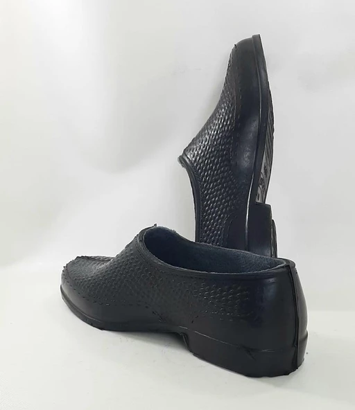 Uğur Çiftçi İçi Astarlı Garalastik Erkek Ayakkabı - 2