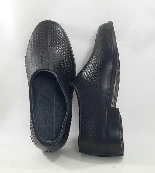 Uğur Çiftçi İçi Astarlı Garalastik Erkek Ayakkabı - 4