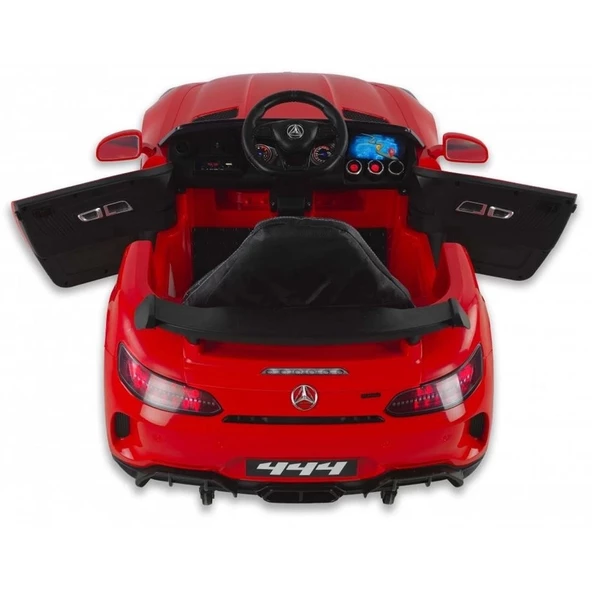 BABYHOPE 444 GTR SPORT 12V UZAKTAN KUMANDALI AKÜLÜ ARABA KIRMIZI - Resim 5