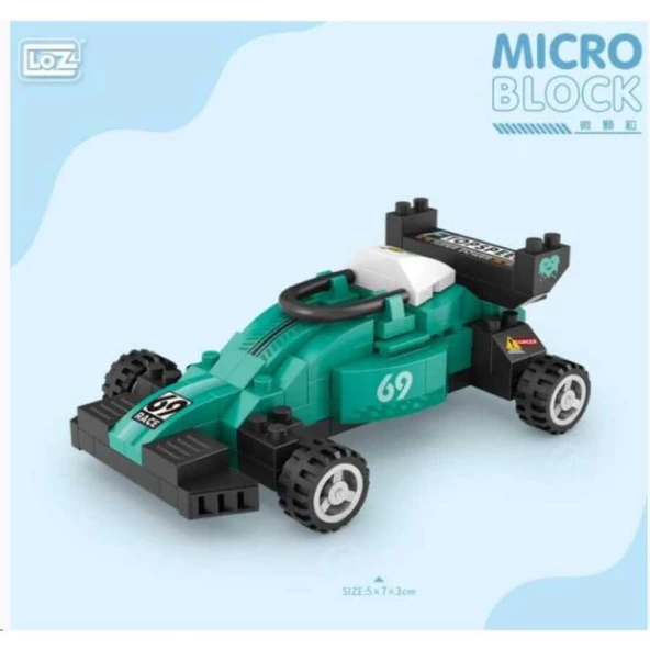 Loz 8623 Micro Block Bag F1 Race Car