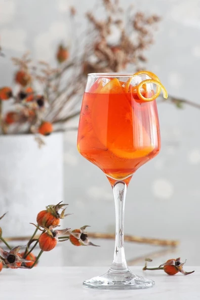 Lav lal goblet ayaklı kadeh - su bardak - ayaklı su bardağı 6lı lal592 400cc