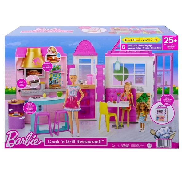 Barbie'nin Muhteşem Restoranı Oyun Seti