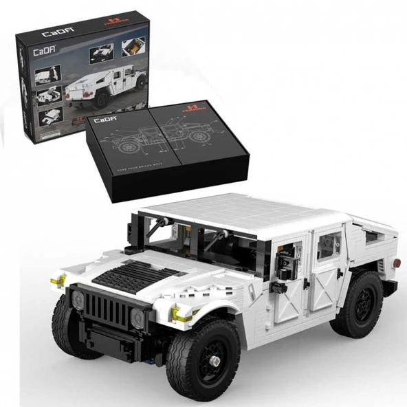 CaDA Cars Humvee Off-Road Truck Construction Toy Scale 112