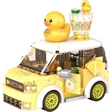 LOZ Mini Car Series Duck Lemon Tea Car (260pcs) Mini Blocks LZ4209