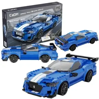 CaDA C51073W Blue Race Car C51073W