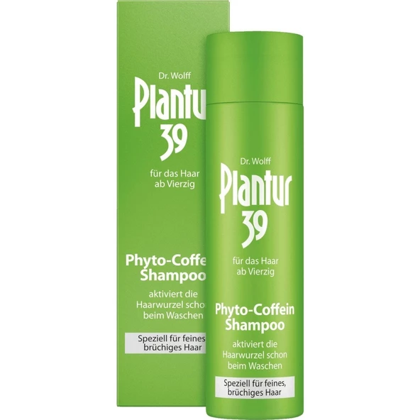 Plantur 39 Şampuan İnce ve Zayıf Saçlar İçin Caffeine Shampoo 250 ml