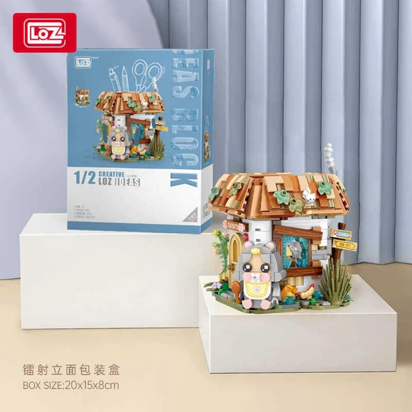 LOZ Mini Block Pen Holder (692pcs) Mini Building Blocks LZ1241