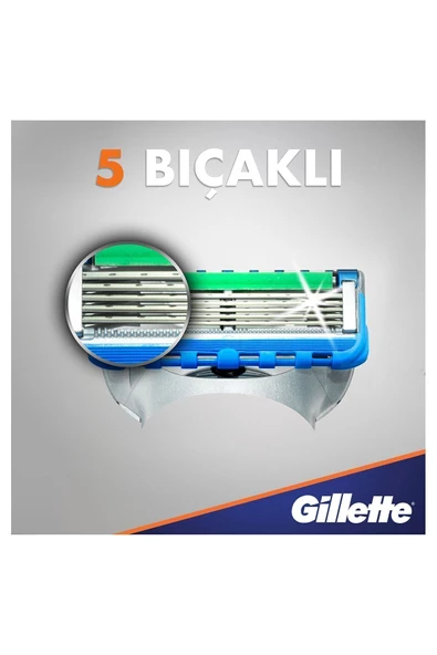 Gillette  Fusion Proglide Power 8'li Yedek Tıraş Bıçağı - 5