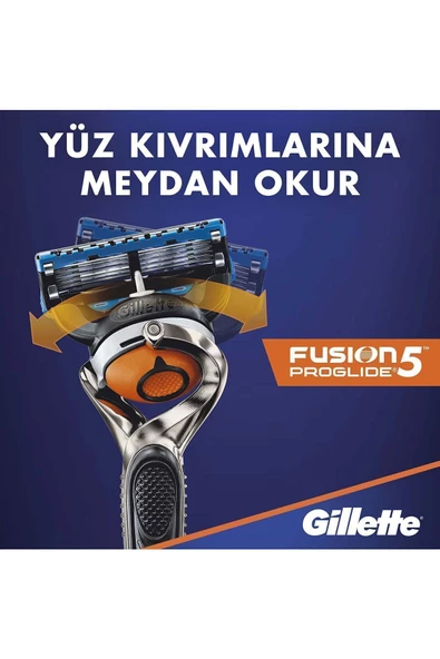 Gillette  Fusion Proglide Power 8'li Yedek Tıraş Bıçağı - 3