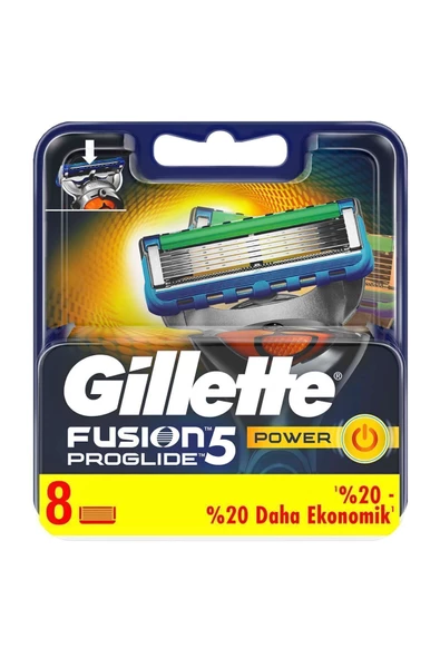 Gillette  Fusion Proglide Power 8'li Yedek Tıraş Bıçağı - 2