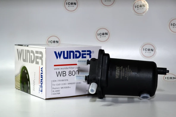 ICON GROUP - Renault Clio 1.5 Dci - Kango 1.5 Dci Yakıt Filtresi - WB 800 - Resim 5