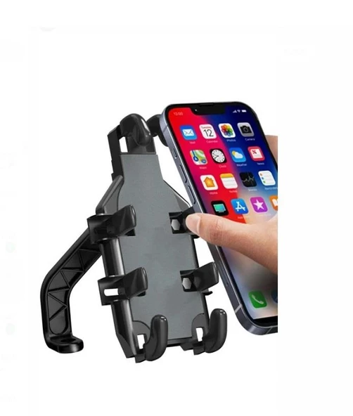 KASTEL AYNA BAĞLANTILI ÜNİVERSAL MOTOSİKLET TELEFON TUTUCU