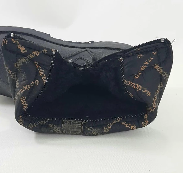 Çağrı Yaldır İçi Kürklü Fermuarlı Su Geçirmez Kar Botu Plastik - 2