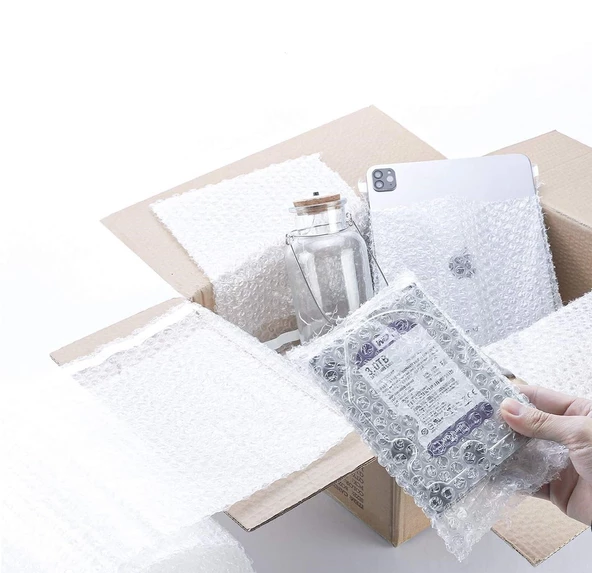 Balonlu Patpat Torba Bantlı 20x25 +5 (50 Adet) Baloncuklu Torba - Resim 7