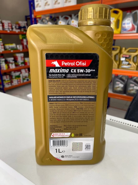 Petrol Ofisi Maxima CX 5W-30 1Litre - 2
