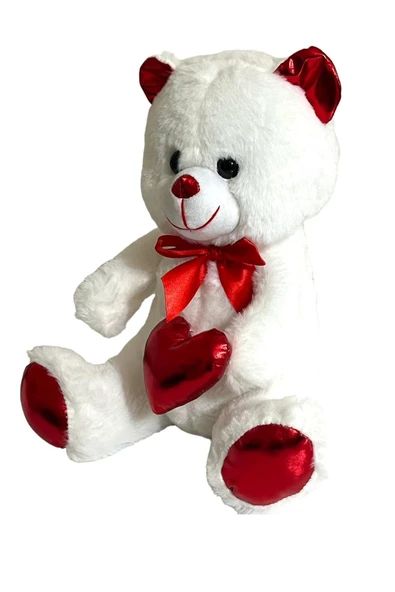 30 Cm Papyonlu Kalpli Ayıcık(%100 Yerli) - 3