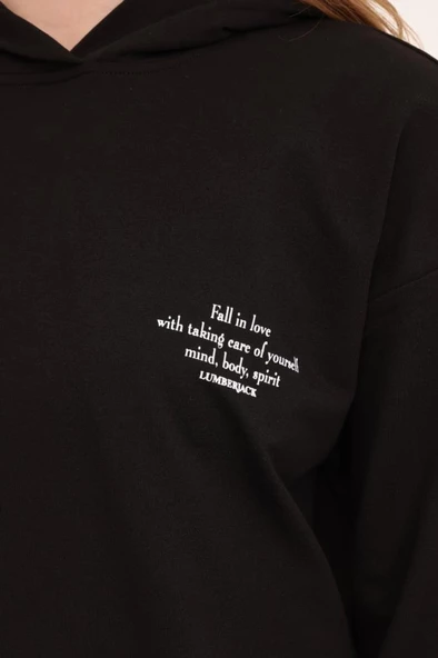 Lumberjack WB ANNA 17CT1179 4PR 101783869 Kadın Sweatshirt Siyah XS-XL - 4