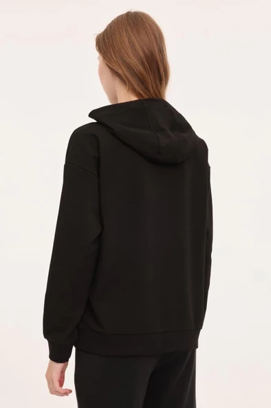 Lumberjack WB ANNA 17CT1179 4PR 101783869 Kadın Sweatshirt Siyah XS-XL - 2