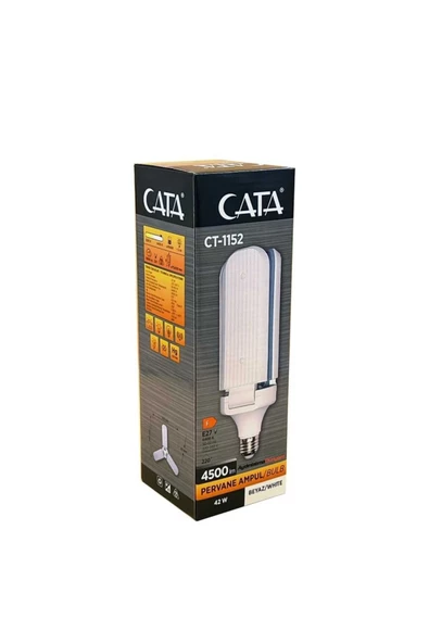 Cata Ct-1152 42w Pervane Led Ampül E27 6500k Beyaz - 2