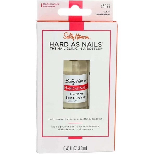 Sally Hansen Hard As Nails Hardener Clear 13.3ml