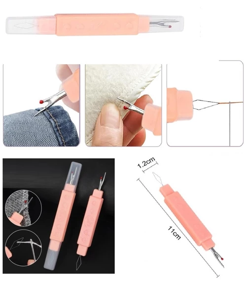 Periboia 2 Fonksiyonlu Dikiş Sökme ve İğne İplik Takma Aparatı