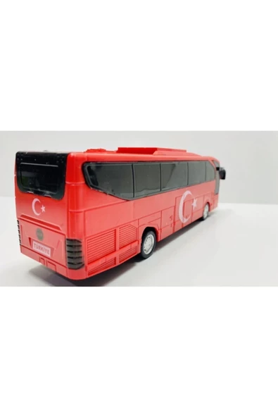 Display Sürtmeli Türk Bayraklı Takım Otobüsü - 2