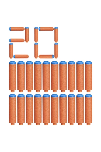 NERF N-SERISI DART 20'LI YEDEK PAKET F8640 - 2