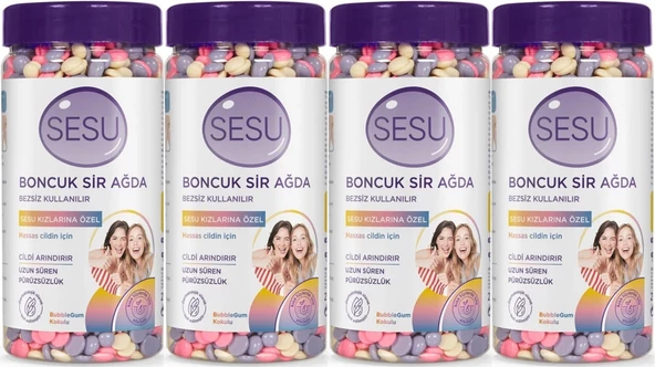 Sesu Boncuk Sir Ağda İlk Adım 250GR Hassas (4 Lü Set) - 2