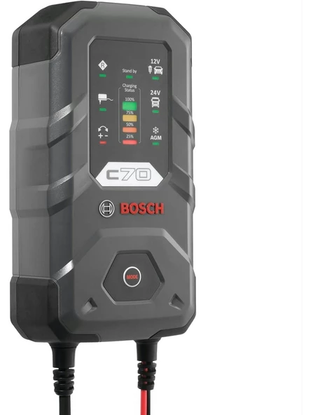 Bosch C70 Akü Şarj Cihazı 12/24 V - 2