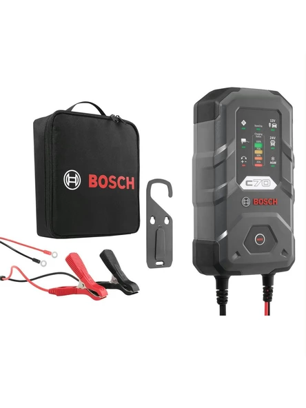 Bosch C70 Akü Şarj Cihazı 12/24 V